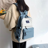Kukombo Large Capacity Women Backpack Fashion Schoolbag Backpacks for Teenager Girls Female High School College Student Book Bags Female xj0809