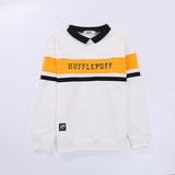 Kukombo School Style Stripe Uniform Harr Embroidery Cartoon Men Female  Sweatshirt Hoodies Woman Tracksuit Kpop Velvet