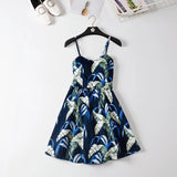 Christmas Gift Marwin New Coming Off Shoulder Ruffle Dot summer Dress women white strap chiffon beach Boho party sexy dresses vestido furits