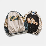 Embroidery Varsity  Baseball Jacket Women's Bomber Coat Men's Couple Boyfriend Style Hiphop Street Unisex Race Spring Autumn