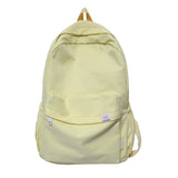 Kukombo New Waterproof Nylon Women Backpack Female Travel Bag Backpacks Schoolbag for Teenage Girls Solid Color Bookbag Mochila Bookbag