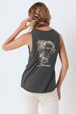 Kukombo Casual Apricot T-Shirt Cartoon Print Soft Cotton Plus Size Short Sleeve High Fashion Oversized Summer Tees Ladies Dropshipping
