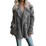 Christmas Gift 2021 Autumn Winter Teddy Coat Women Faux Fur Coat Female Oversized Teddy Jacket Ladies Outerwear Overcoat Thick Warm Plush Coats