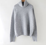 Christmas Gift autumn Winter casual cashmere oversize thick Sweater pullovers Women loose Turtleneck women's sweaters jumper