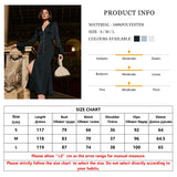Kukombo Black V-Neck Satin Party Midi Dress Sexy Slim Flared Sleeves Autumn Women Dresses 2022 Fashion Single-Breasted Dress