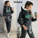 Tracksuit Women 2021 Two Piece Set Women Pullover Hoodies and Jogger Pants Casual Tracksuit Female Sweatshirts Outfits Suits