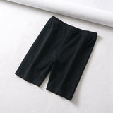 Kukombo 2022 Summer Vintage High Waist Shorts Women Sexy Biker Shorts Short Feminino Cotton Neon Green Black Shorts Sweatpants