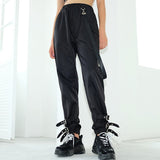 Christmas Gift Women Suit Crop Tops Pants Two Piece Female Spring Autumn Casual Sets Buckle Streetwear Jacket Pant Set Lady Work Suits