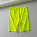 Kukombo 2022 Summer Vintage High Waist Shorts Women Sexy Biker Shorts Short Feminino Cotton Neon Green Black Shorts Sweatpants