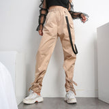 Christmas Gift Women Suit Crop Tops Pants Two Piece Female Spring Autumn Casual Sets Buckle Streetwear Jacket Pant Set Lady Work Suits