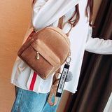 Kukombo Back to school  Cute Velvet Backpack For Teenagers Children Mini Back Pack Kawaii Girls Kids Small Backpacks Female Packbags Fur Ball School Bag