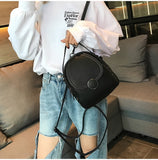 Kukombo New Designer Fashion Women Leather Backpack Mini Soft Touch Multi-Function Small Backpack Female Ladies Shoulder Bag Girl Purse