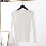 Christmas Gift winter clothes Knitted woman sweaters Pullovers spring Autumn Basic women's jumper Slim women's sweater cheap pull long sleeve