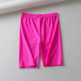 Kukombo 2022 Summer Vintage High Waist Shorts Women Sexy Biker Shorts Short Feminino Cotton Neon Green Black Shorts Sweatpants