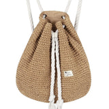 Kukombo Summer Straw Bag Women Backpack Fashion Rucksack Weaved For Girls Mochila Backpack Travel Beach Straw Bags Women Shoulder Bag