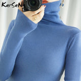 Christmas Gift Women's Sweater Winter Clothes Women 2021 Black Turtleneck Sweaters Winter Warm Women's Turtlenecks Pullover Sweater Autumn Pull