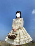 Kukombo Hstar Sweet Kawaii Lolita Shirt Berlin Girl Cute Vintage Jsk Bow Lace Princess Tea Party Dress