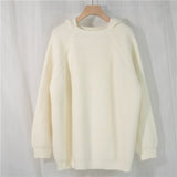 Christmas Gift 2021 New Winter Spring Women Sweaters Pullovers Hooded Minimalist Oversize Korean Style Elegant LadiesTops SW1268JX