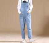 Christmas Gift Denim Overalls Jeans Women Jumpsuit Denim Plus Size Jeans Woman Plus Size Blue Jean Overalls For Women Elegant Autumn