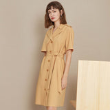 Kukombo Christmas Gift Elegant Office Midi Black Blazer Dress Women Short Sleeve Bandage Green Casual Dress Summer Sexy Female A-line Skirts