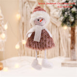 Christmas Gift Xmas Tree Pendant Ornaments 2022 New Year Gifts Christmas Angel Dolls Christmas Decoration for Home