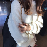 Kukombo Christmas Gift 10 colors Pink Women Sweater Pullover Female Knitting Overszie Long Sleeve Loose Knitted Outerwear Womens Winter Sweaters