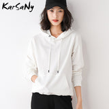 Christmas Gift Oversized Hoodie Women Hooded Sweatshirt Pullovers Spring Autumn White Plus Size Oversize Sweatshirt Women Vintage