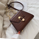 Back To College 2023 Stone Pattern PU Leather Crossbody Bags For Women Fashion Small Cross Body Brand Designer Lady Shoulder Bag Luxury Handbags