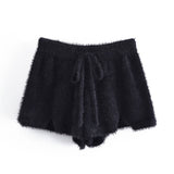 Kukombo Women Suits 3 Piece Suit Women Long Sleeve Cardigan+ Elatic Waist Shorts Ladys High Street Casual Sweet Sets