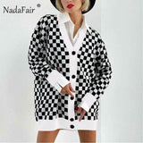 Oversized Knitted Cardigan Sweater Women Winter Plus Size Casual Loose Long Sleeve Knitwear Green Ladies Long Cardigans-1104