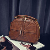 Hairball Tassel Messenger Shoulder Bag For Women PU Leather Handbag Lady Boston Hairball Messenger Crossbody Totes Bag