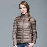 Christmas Gift Winter down jacket women coat warm Ultralight Hooded Jackets Long Sleeve Parka quilted coats Body warmer puffer jacket oversize