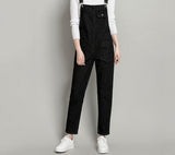 Christmas Gift Denim Overalls Jeans Women Jumpsuit Denim Plus Size Jeans Woman Plus Size Blue Jean Overalls For Women Elegant Autumn