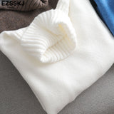 Christmas Gift autumn Winter casual cashmere oversize thick Sweater pullovers Women 2021 loose Turtleneck women's sweaters jumper