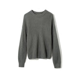 Christmas Gift Yiyiyouni Autumn Winter Oversized Knitted Sweater Women Thick Casual Loose-fitting Pullovers Female Solid Cashmere Jumpers 2021