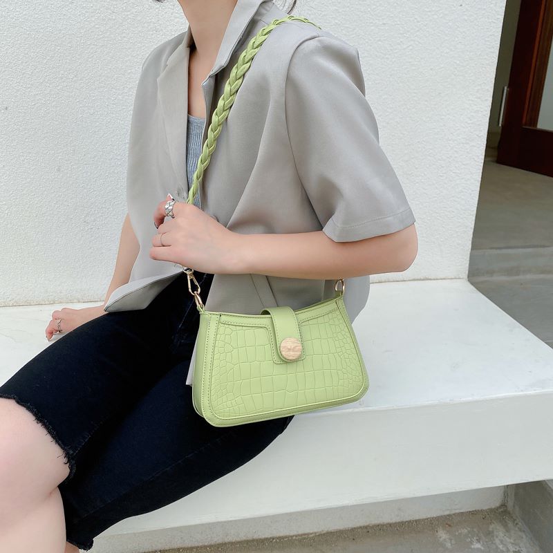 Kukombo Summer Texture Shouder Bags for Women 2022 New Fashion Small Flap Handbag Luxury Brand Solid Casual Women's Crossbgdy Bag Female
