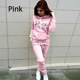 Two Piece Set Women Hoodies and Pants Female Tracksuit Hooded Sweatshirt Causal Autumn Spring Outfits Suit Clothes Size S-4XL