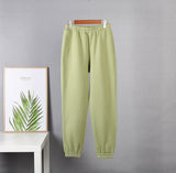 Christmas Gift Hirsionsan Soft Cotton Fleece Women Sets Autumn Winter Thicken Warm Hoodie Sweatshirts and Pants Two Piece Sets Ladies Tracksuit