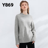 Christmas Gift Autumn Winter Women Knitted Turtleneck Wool Sweaters 2021 Casual Basic Pullover Jumper Batwing Long Sleeve Loose Tops