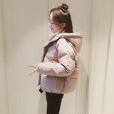 Christmas Gift Winter Down Padded Jacket Women's Short Korean Style Loose Bread Coat Cotton Jacket Small Padded Jacket Tide Winter Clothes