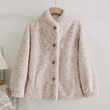 Christmas Gift Luxury Designer Winter Faux Rabbit Fur Coats and Jackets Women Casual Solid Warm Fuzzy Fur Coat Femme Oversized Thick Outerwear