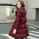 Christmas Gift New Women Parkas Winter Jacket Warm Thicken Long Cotton Padded Parkas Causal Female Outerwear chamarras de mujer para invierno