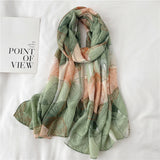 Christmas Gift Winter Scarf Women Cotton Beach Shawls Neckerchief Female Pashmina Foulard Headscarf Bufanda Elegant Scarves Head Wraps Hijab