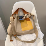 Kukombo Large Capacity Canvas Women's Bag Female Big Crossbody Shoulder Bags Shopper 2022 Fashion Casual Travel Handbags Women Tote