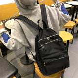 2022 Women Backpack For Teenage Girls Fashion Nylon School Bag Female Backbag Casual Large Capacity Travel Bag Mochilas K45