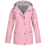 Kukombo 2022 Women's Rain Jacket Wind Hood Women Jacket For Women