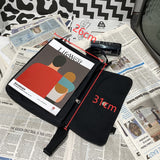 Kukombo Shoulder Bag Student Postman Female Crossbody Bags Japanese-style Handbags For Women Moon Art Canvas Bag Bags For Women Сумки