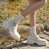 Kukombo Women Mary Jane Shoes Woman Vintage Girls High Heel Platform Lolita Shoes Japanese Style College Student Shoes Big Size 40