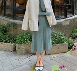 Christmas Gift pure autumn winter bodycon O-neck basic slim A-LINE thick long dress women's dress female basic maix robe dresselegant dress