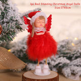Christmas Gift Xmas Tree Pendant Ornaments 2022 New Year Gifts Christmas Angel Dolls Christmas Decoration for Home